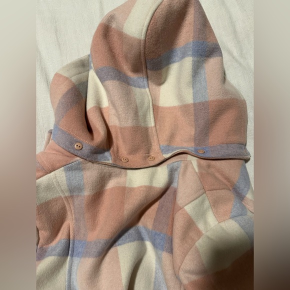 NWOT Gal Meets Glam Annelise Plaid Wool Coat Medium - Picture 8 of 10